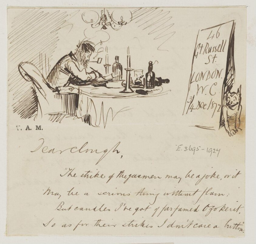 Hard Work in London (03/12/1872-04/12/1872) by Randolph Caldecott