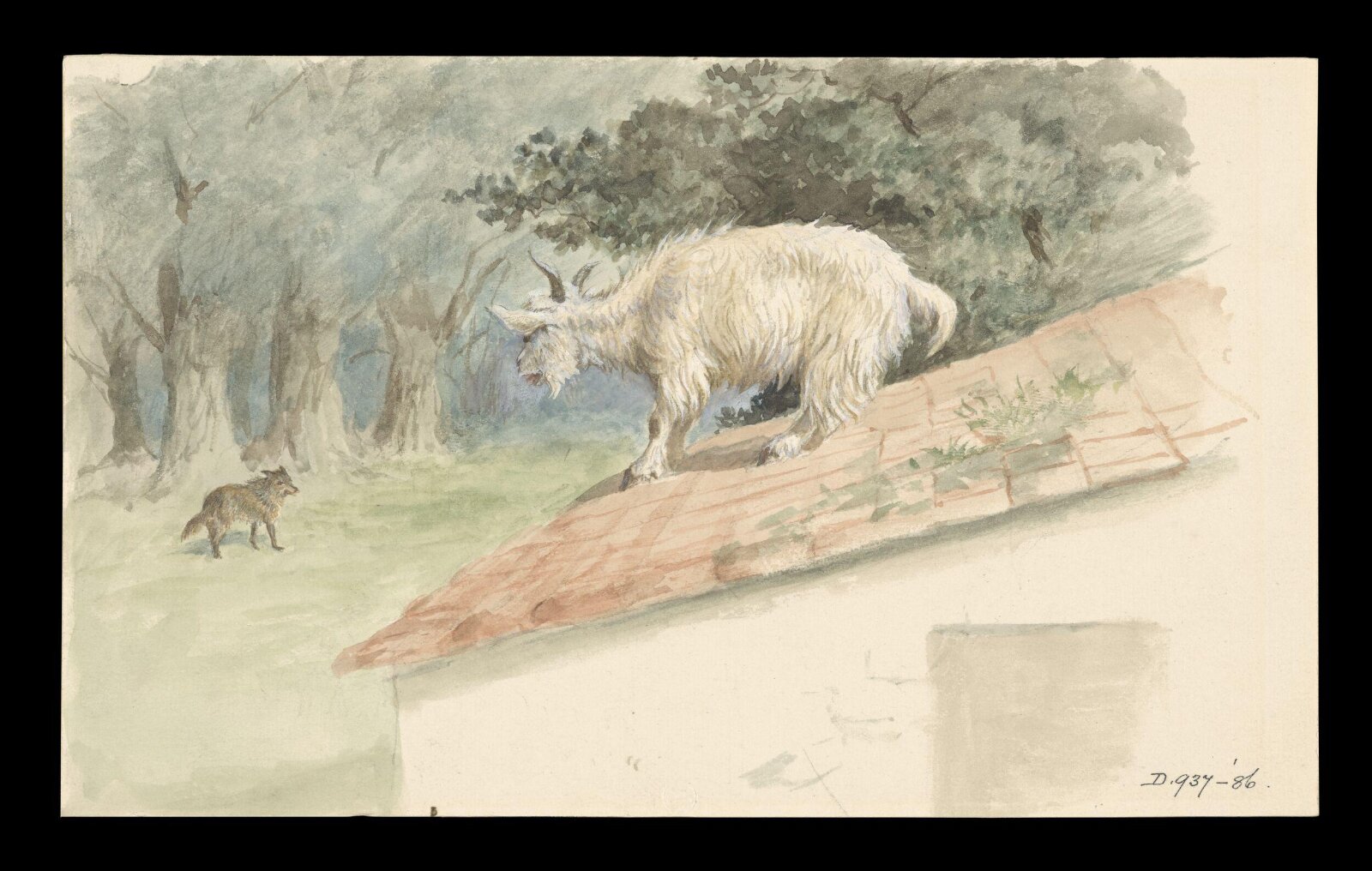 The Kid and the Wolf, Randolph Caldecott, 1874-1883