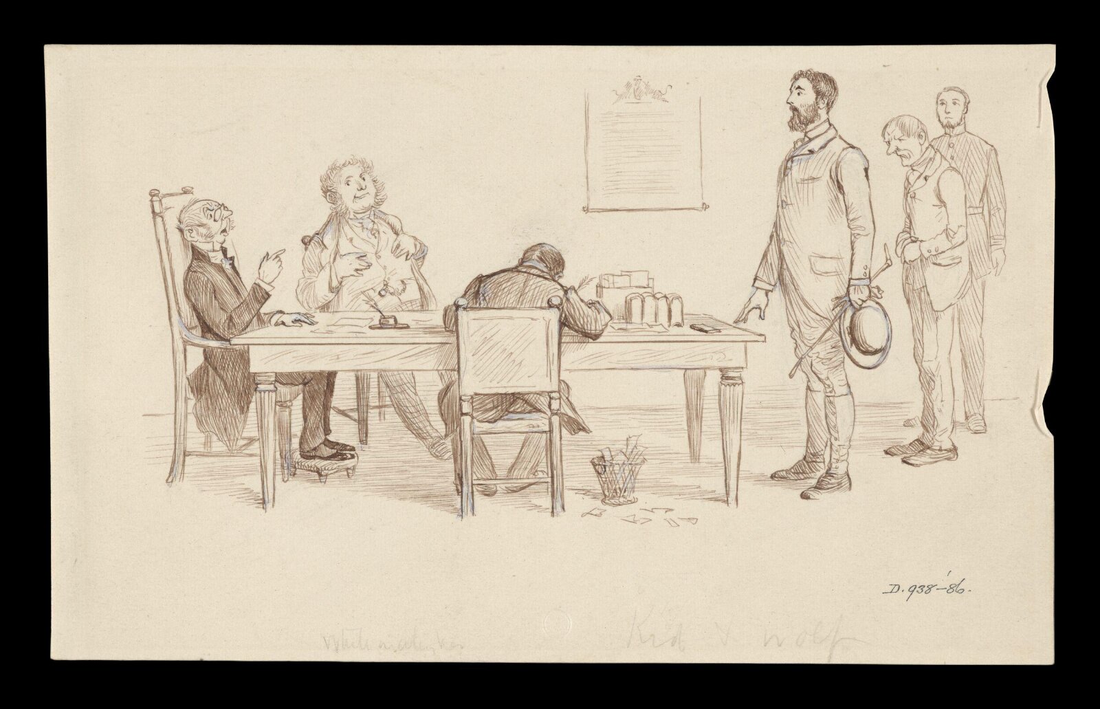 The Kid and the Wolf, Randolph Caldecott, 1874-1883