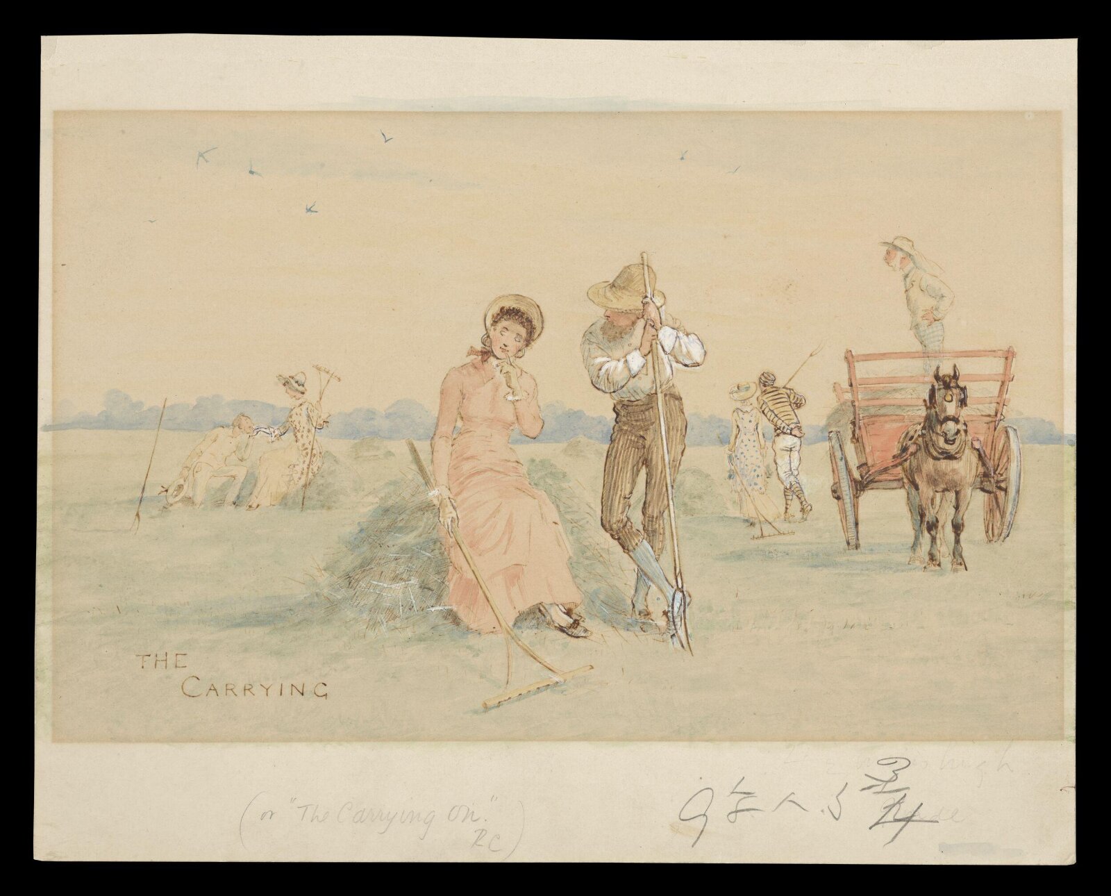 The Carrying, Randolph Caldecott, 1881
