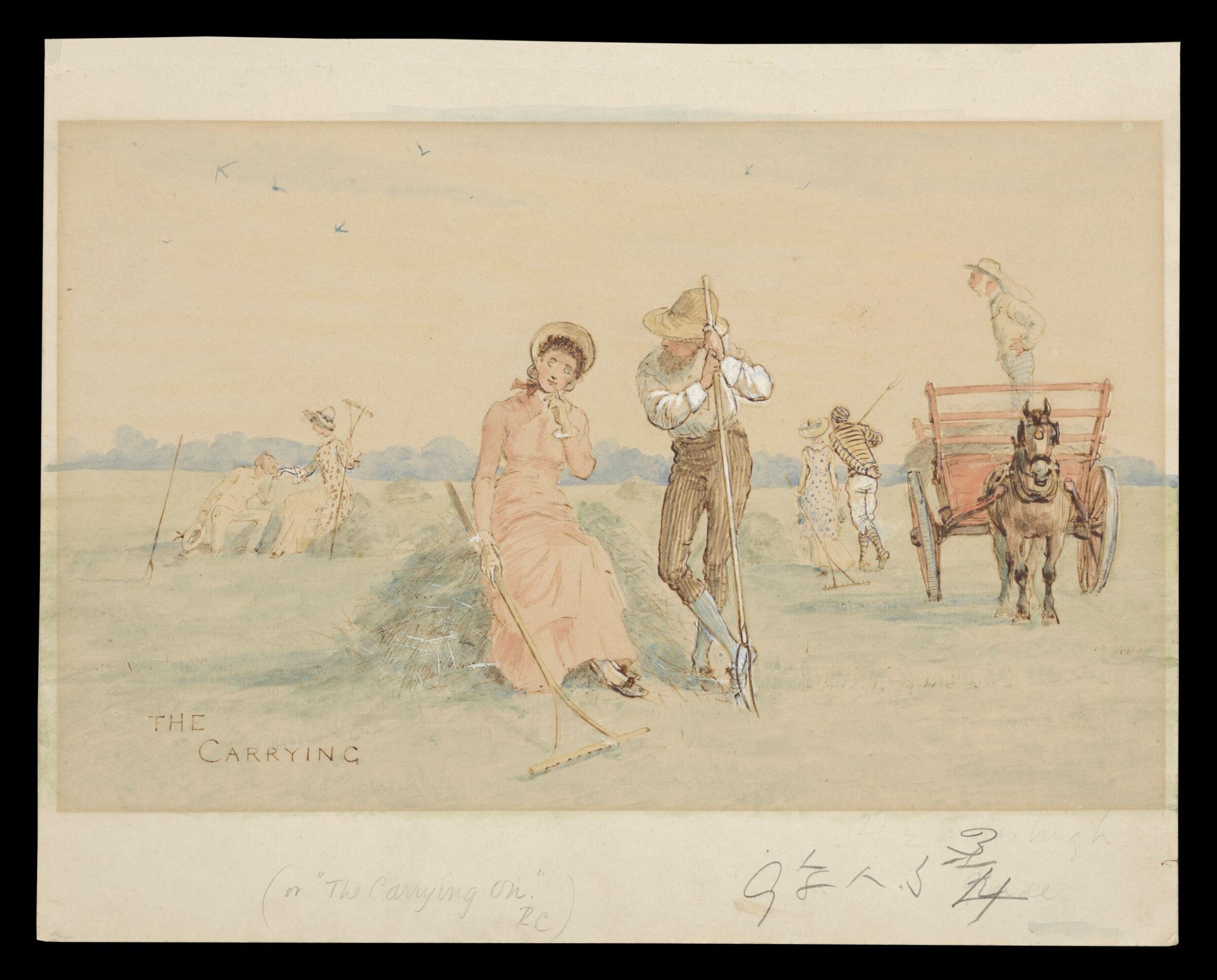 The Carrying, Randolph Caldecott, 1881
