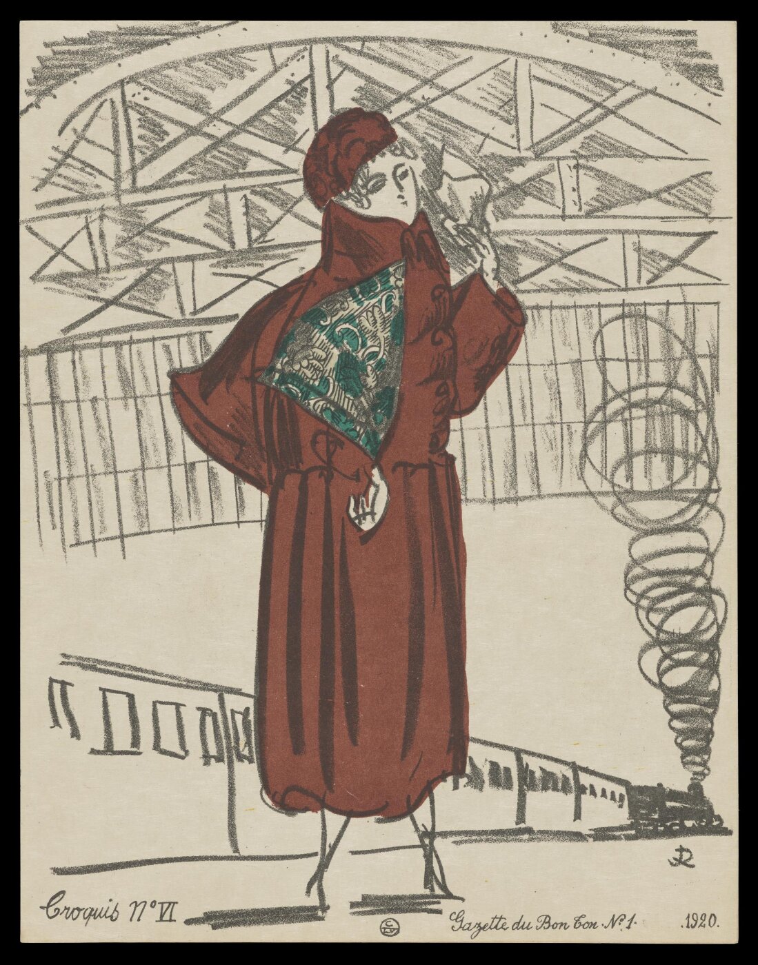 Raoul Dufy, Croquis No. VI