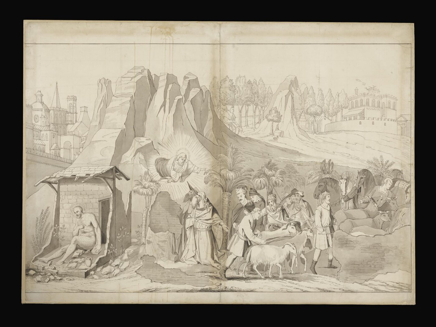 Constable, John (RA), Job and his friends