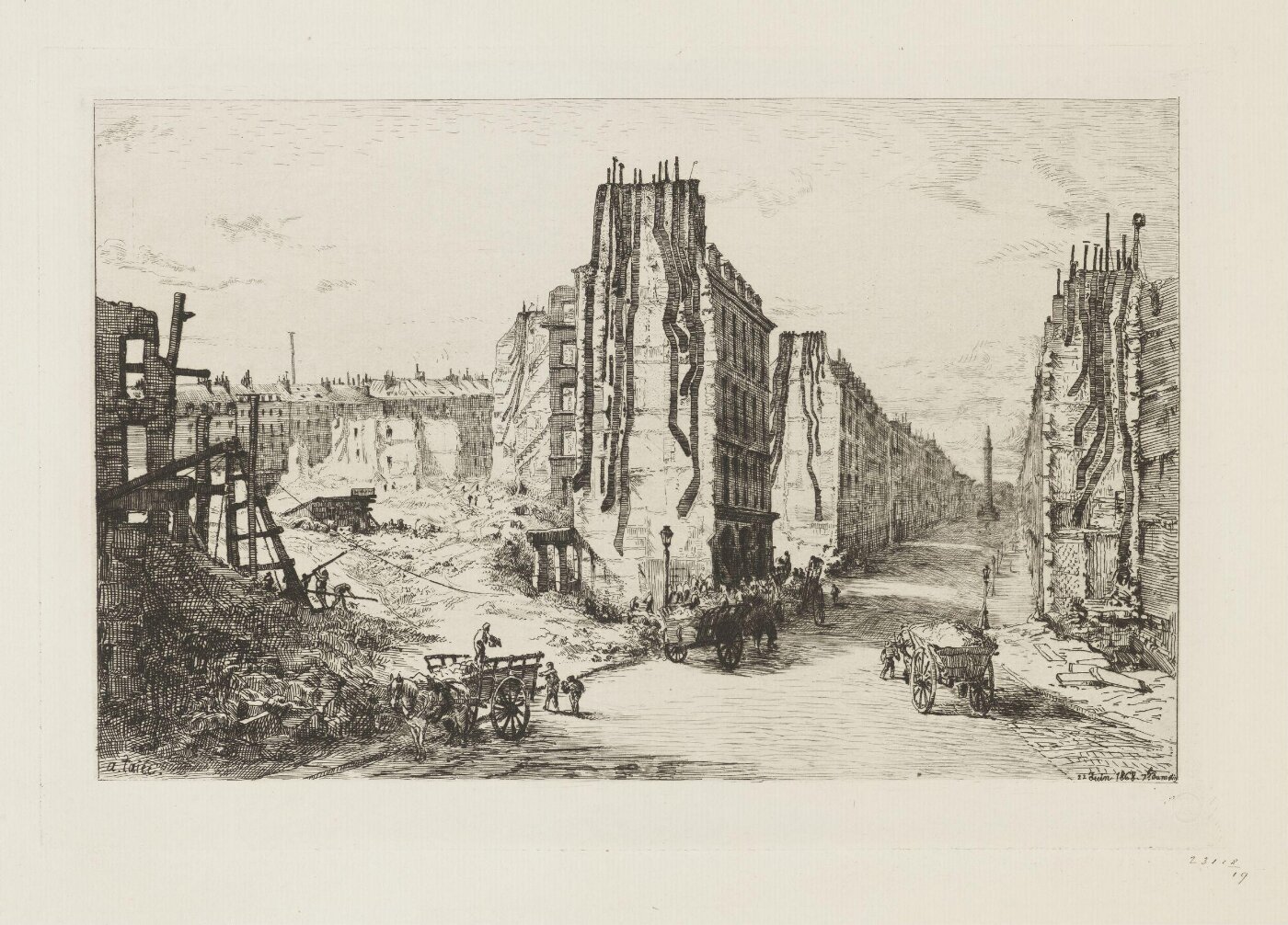 Taiée, Jean Alfred, Rue de la Paix (morning of 22nd June, 1868)