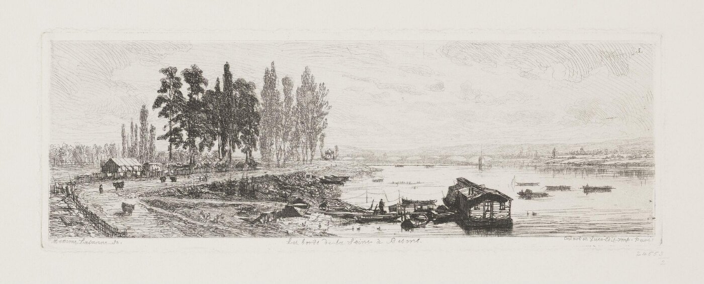Lalanne, Maxime, The banks of the Seine in Bezons
