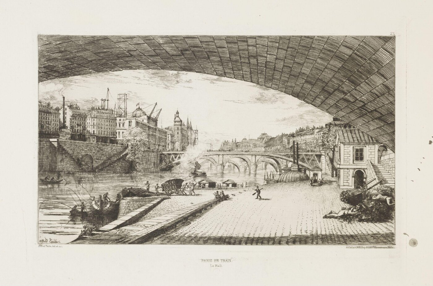 Taiée, Jean Alfred, The Walkway