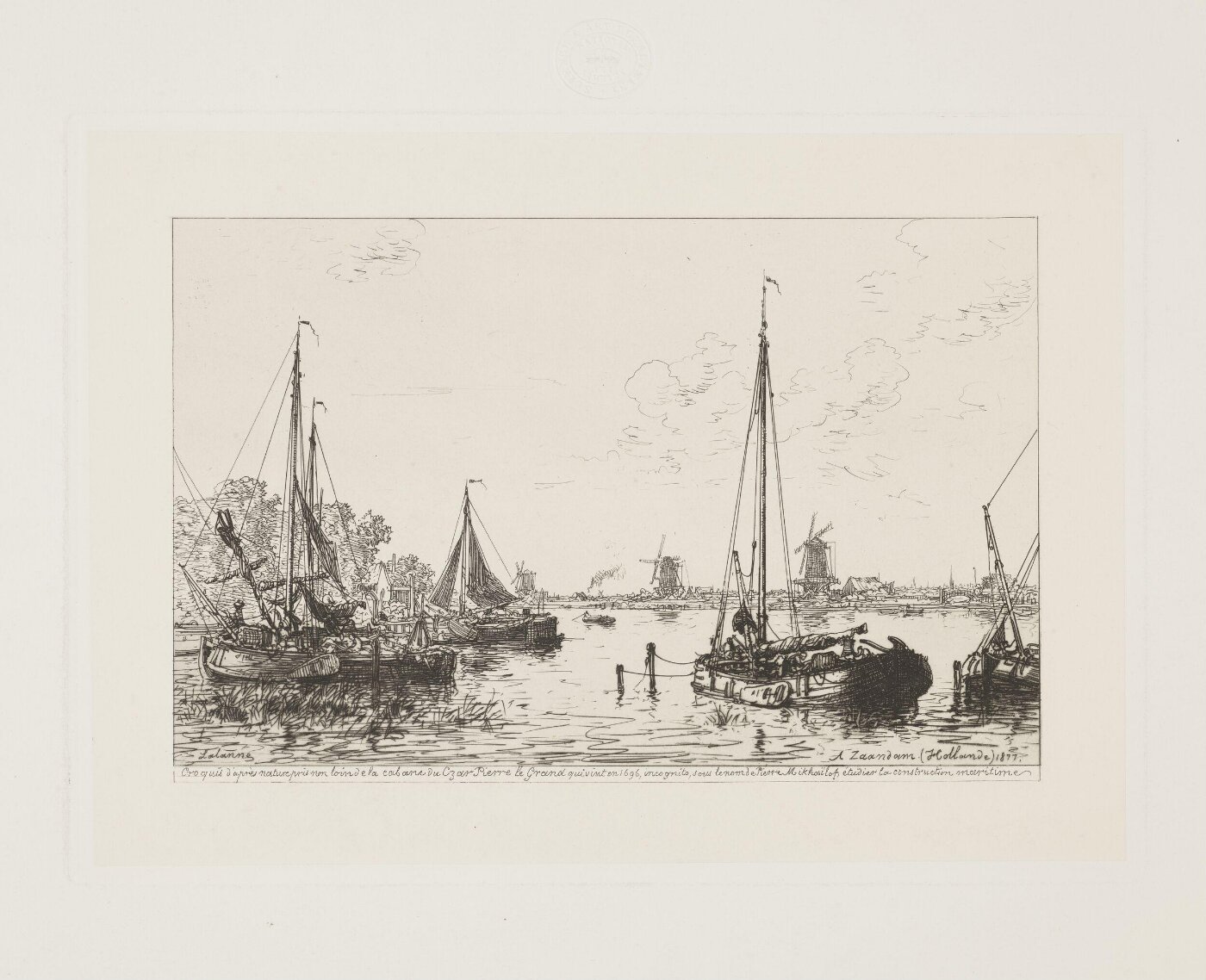 Lalanne, Maxime, In Zaandam (Holland)