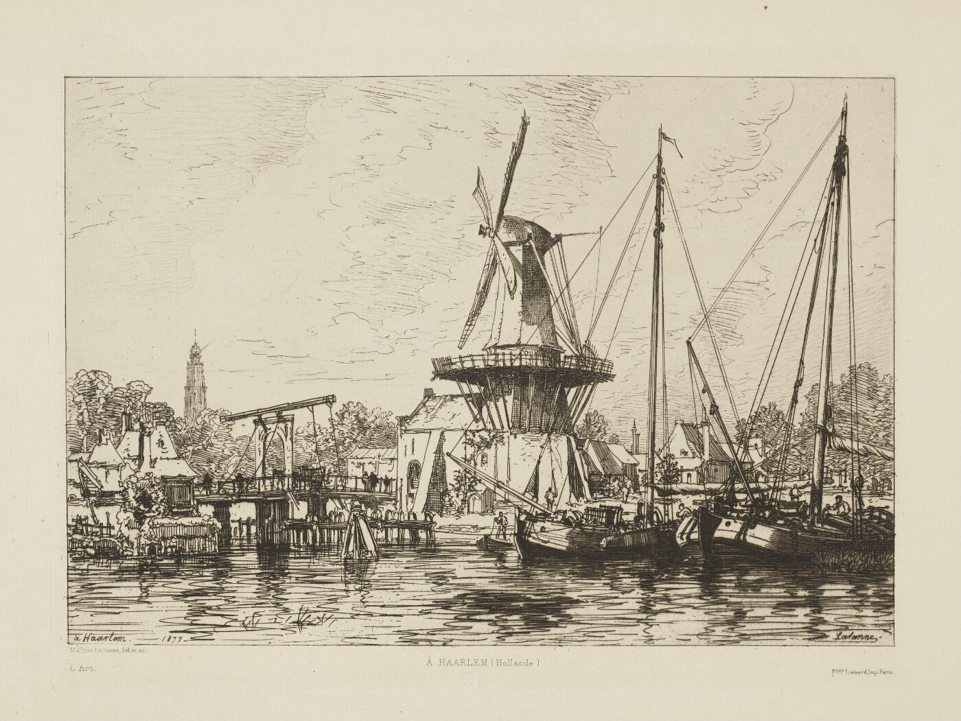 Lalanne, Maxime, In Haarlem (Holland)
