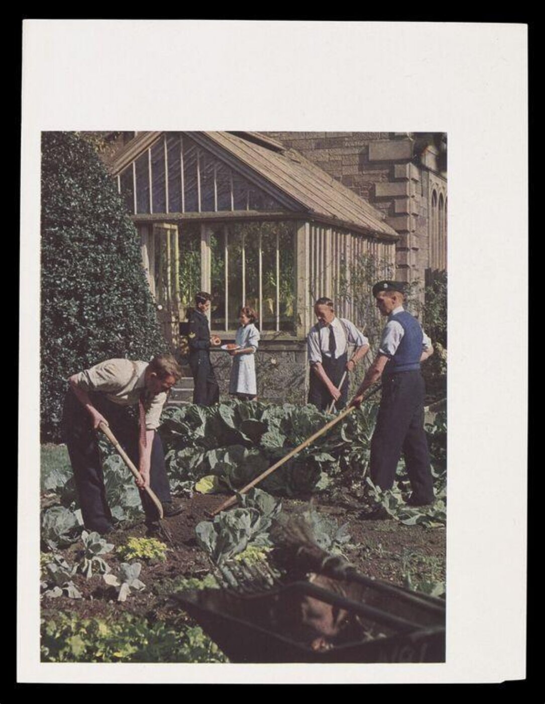 Hinde, John Wilfrid, Gardening at a Depot