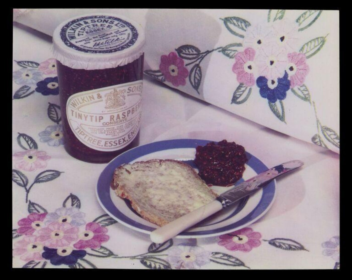Hinde, John Wilfrid, Jam and Bread on Plate
