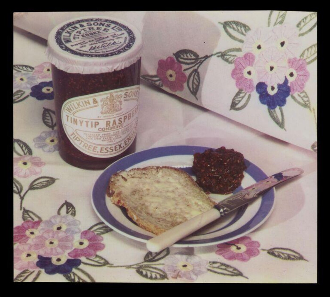 Hinde, John Wilfrid, Jam and Bread on Plate