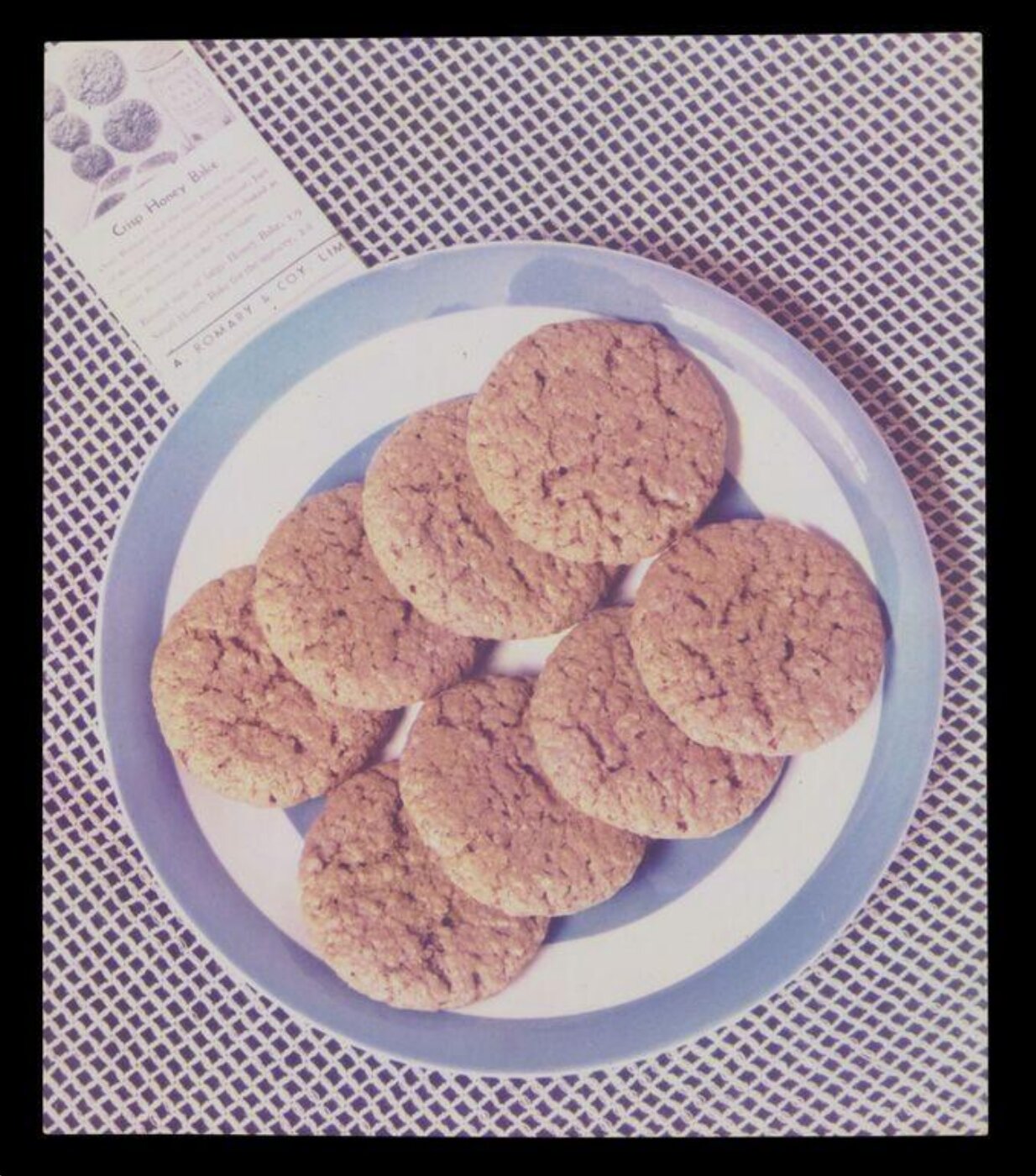 Hinde, John Wilfrid, Biscuits