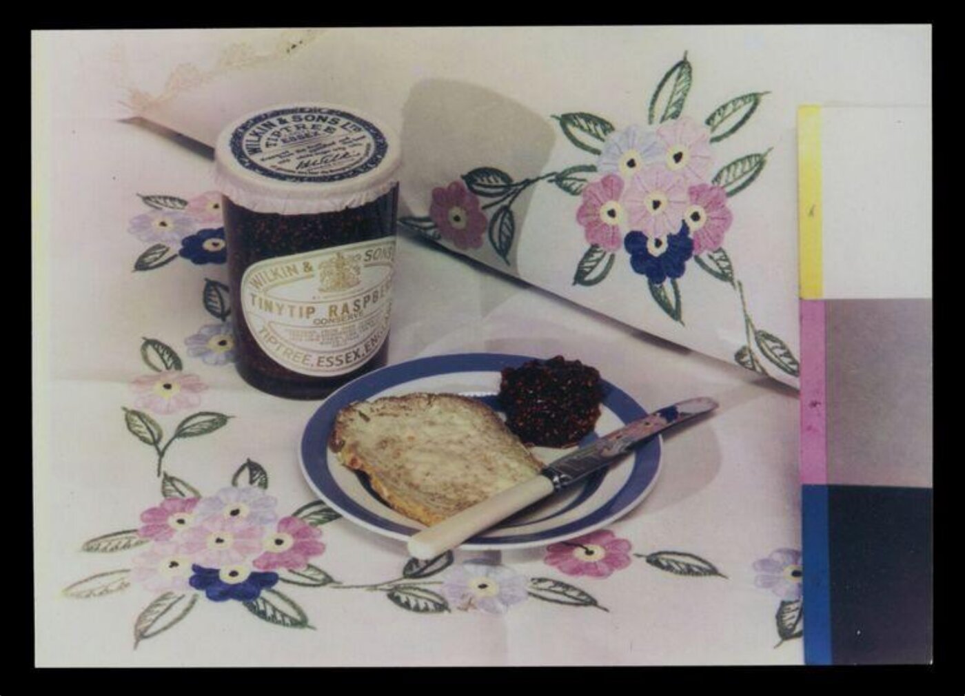 Hinde, John Wilfrid, Jam and Bread on Plate
