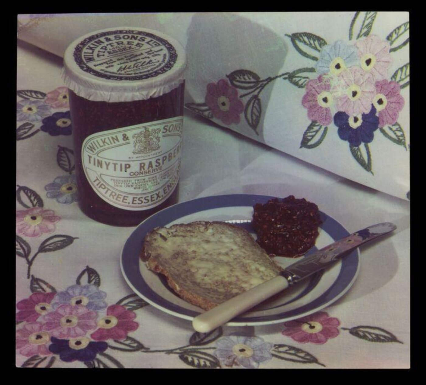 Hinde, John Wilfrid, Jam and Bread on Plate