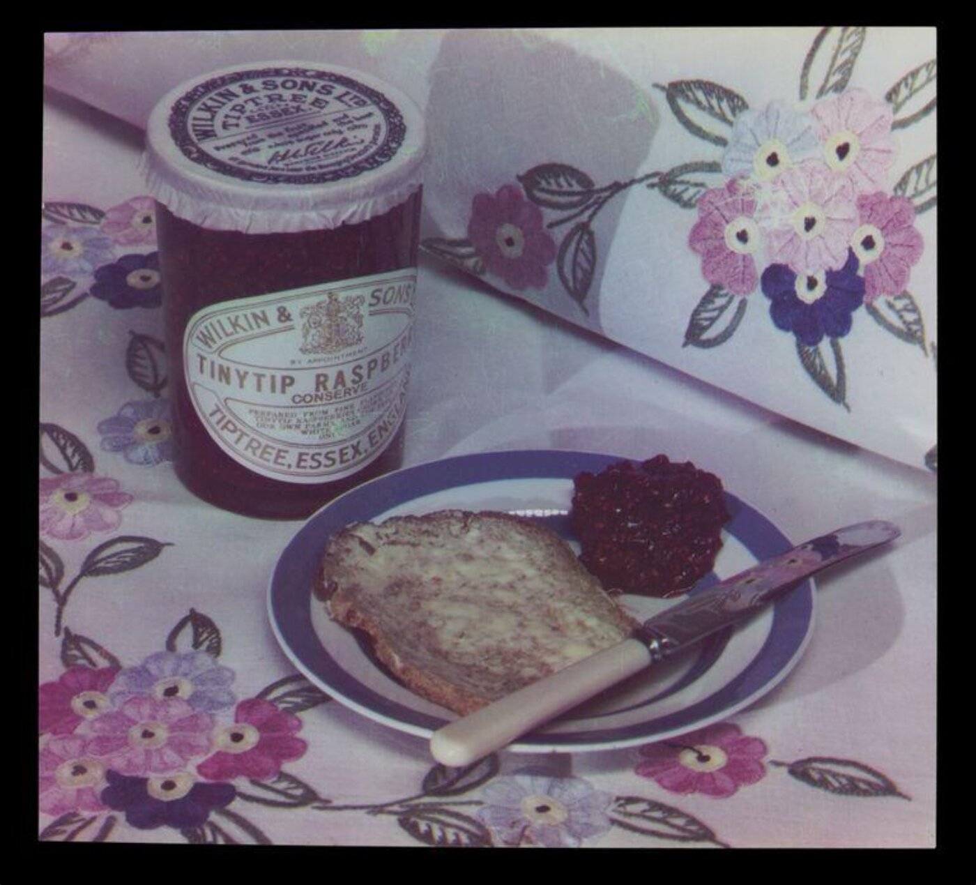 Hinde, John Wilfrid, Jam and Bread on Plate
