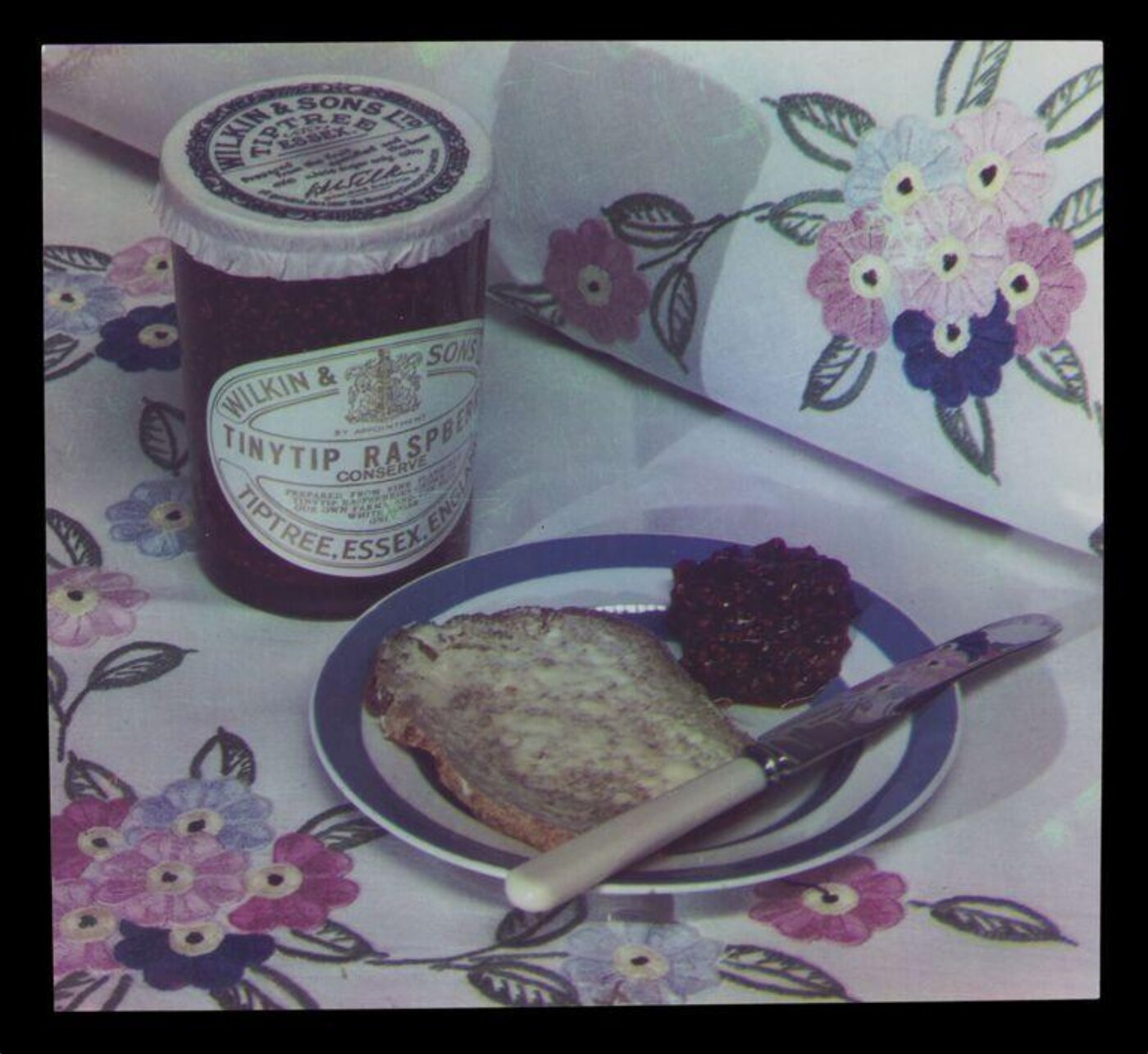 Hinde, John Wilfrid, Jam and Bread on Plate