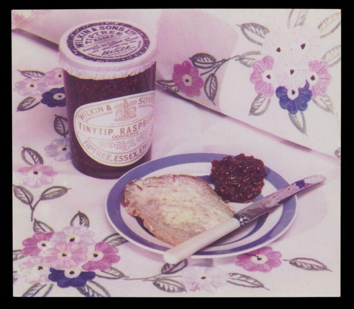 Hinde, John Wilfrid, Jam and Bread on Plate