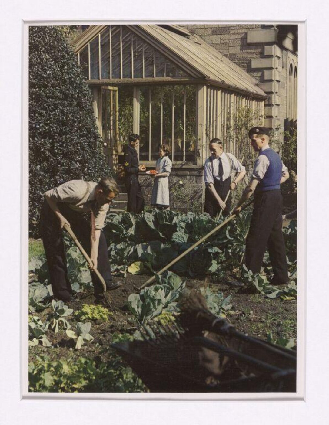 Hinde, John Wilfrid, Gardening at a Depot