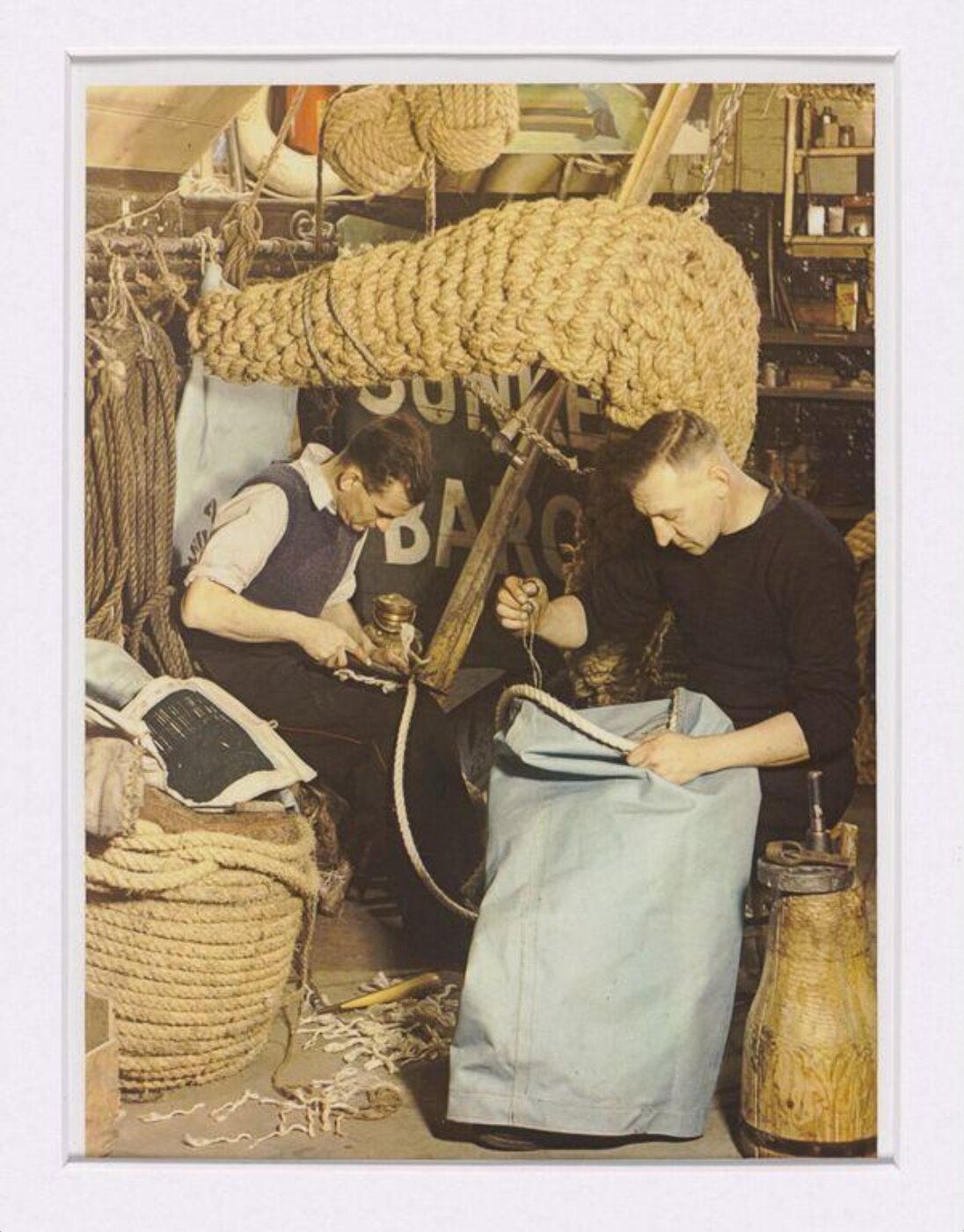 Hinde, John Wilfrid, River Firemen Knitting Bags