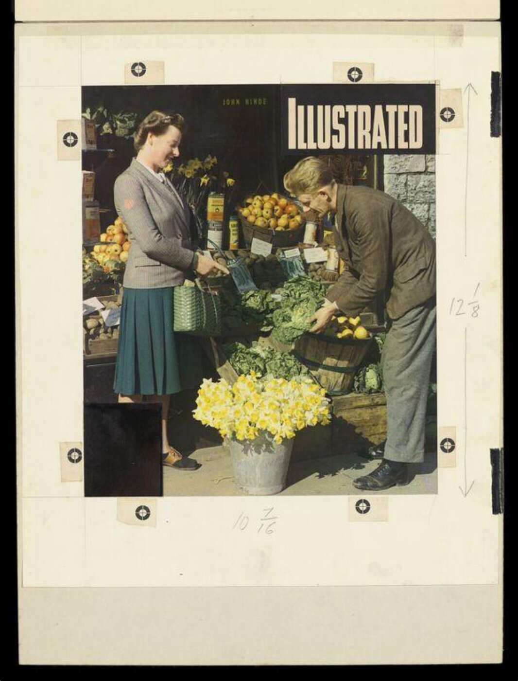 Hinde, John Wilfrid, Outside Local Vegetable Shop