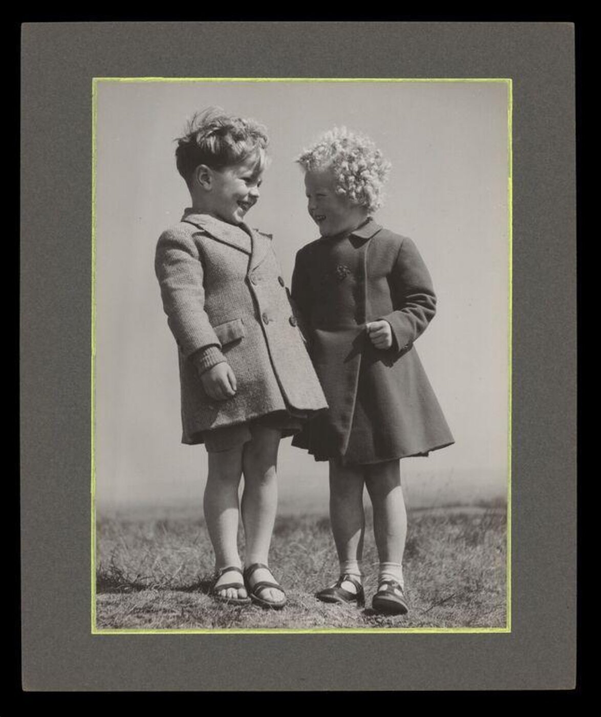Hinde, John Wilfrid, Portrait of Two Children