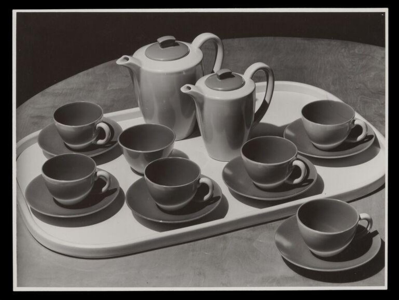 Hinde, John Wilfrid, Cups and Kettles on a Tray