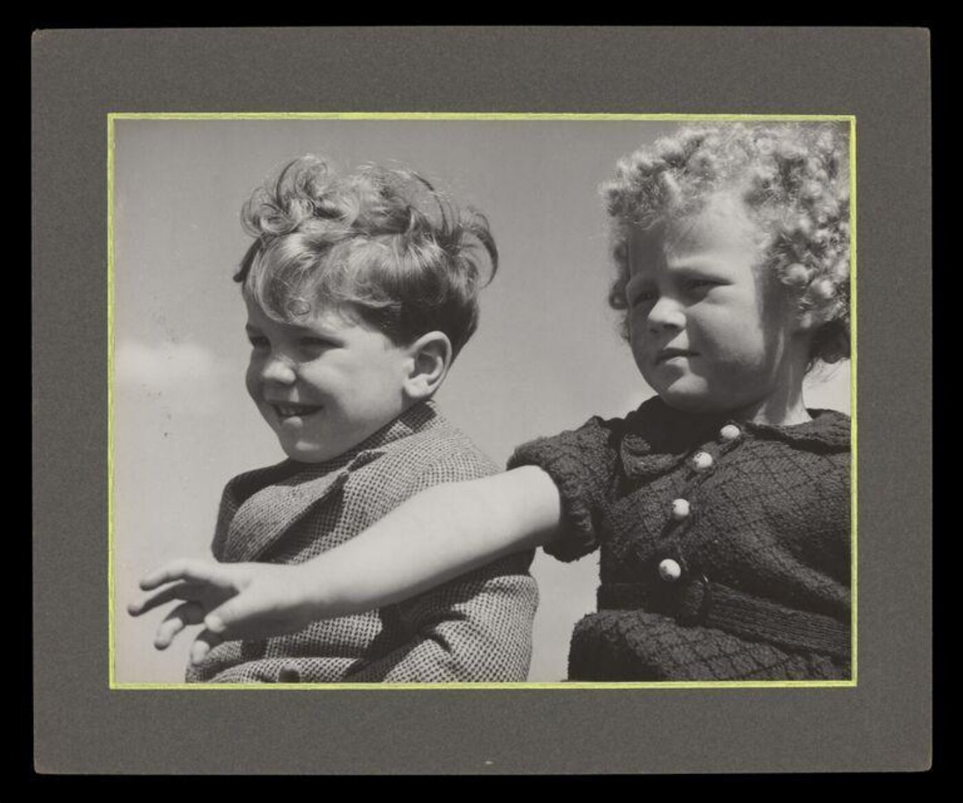 Hinde, John Wilfrid, Portrait of Two Children