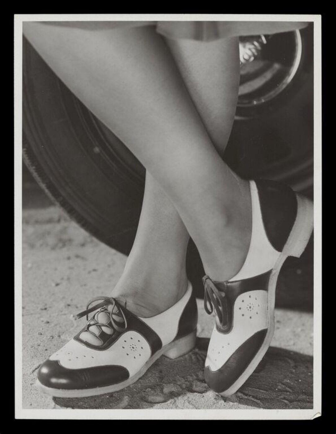 Hinde, John Wilfrid, Two-Tone Leather Shoes (Reversed)