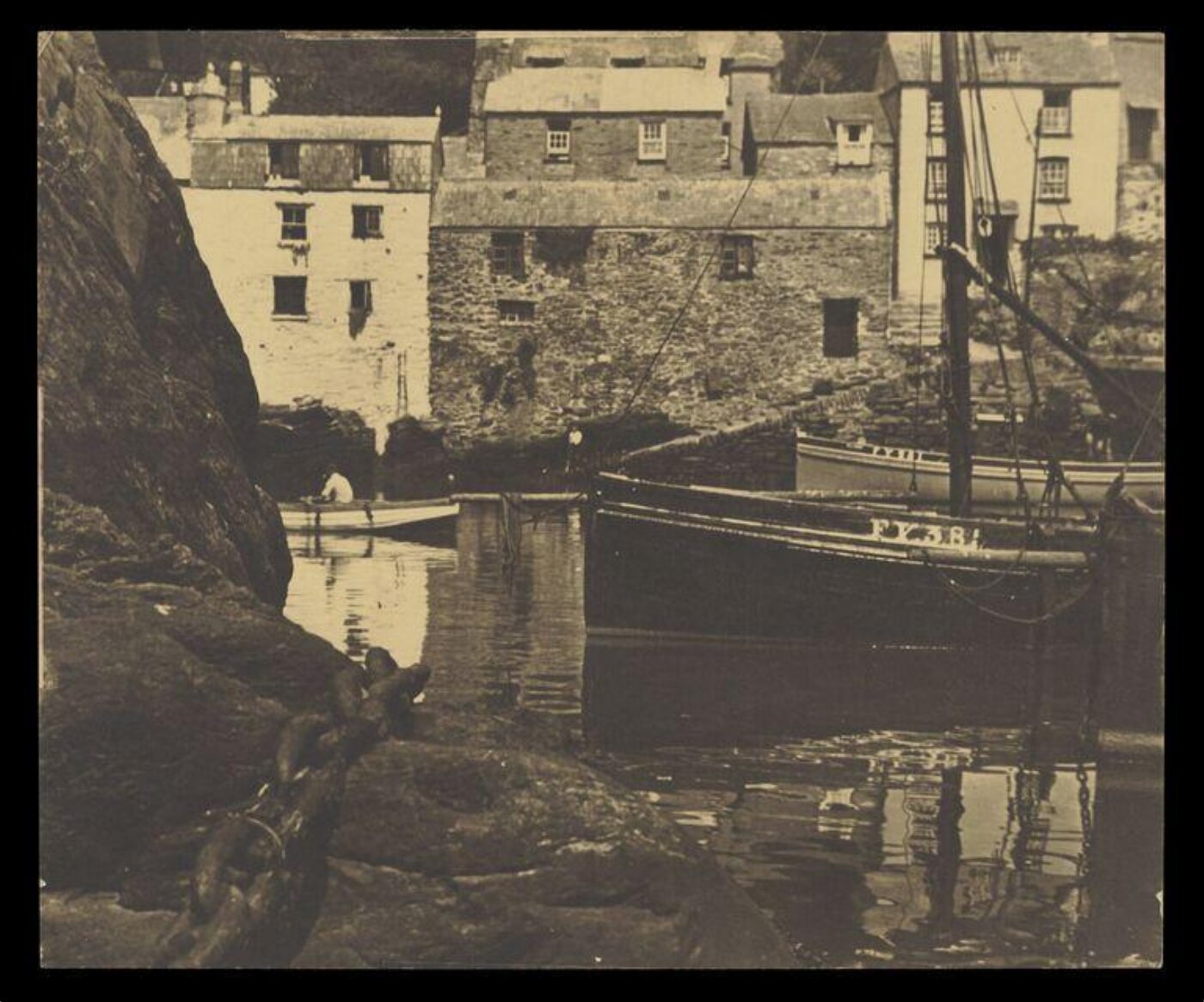 Hinde, John Wilfrid, Harbour Scene