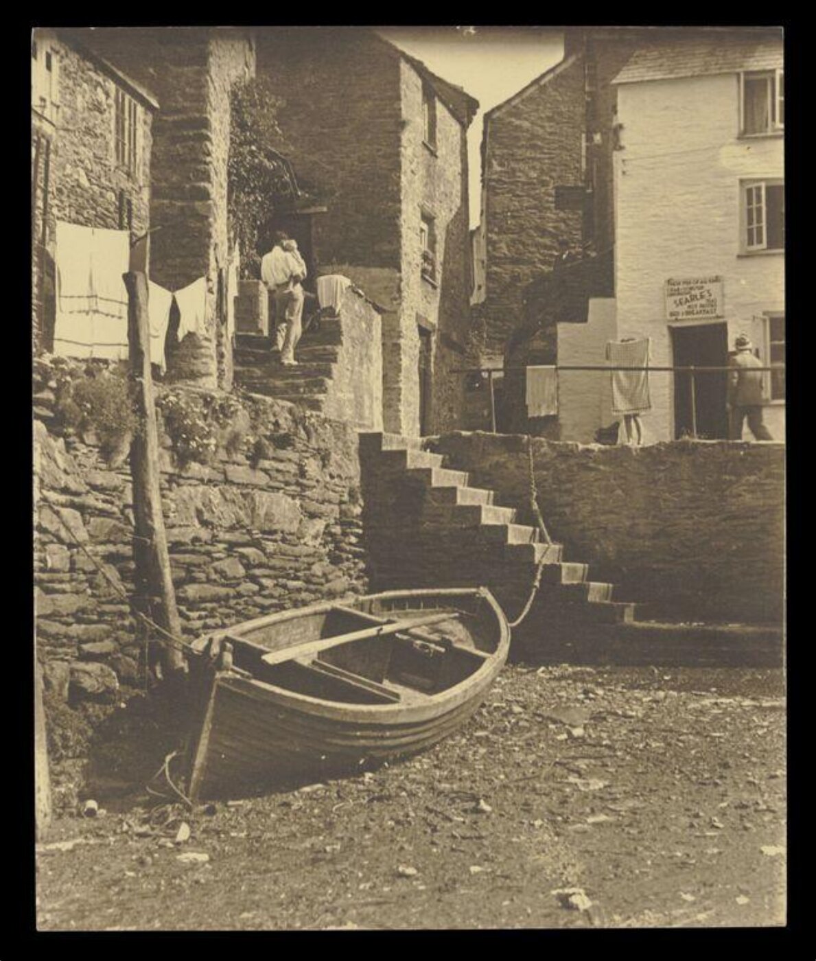 Hinde, John Wilfrid, Waterfront Scene