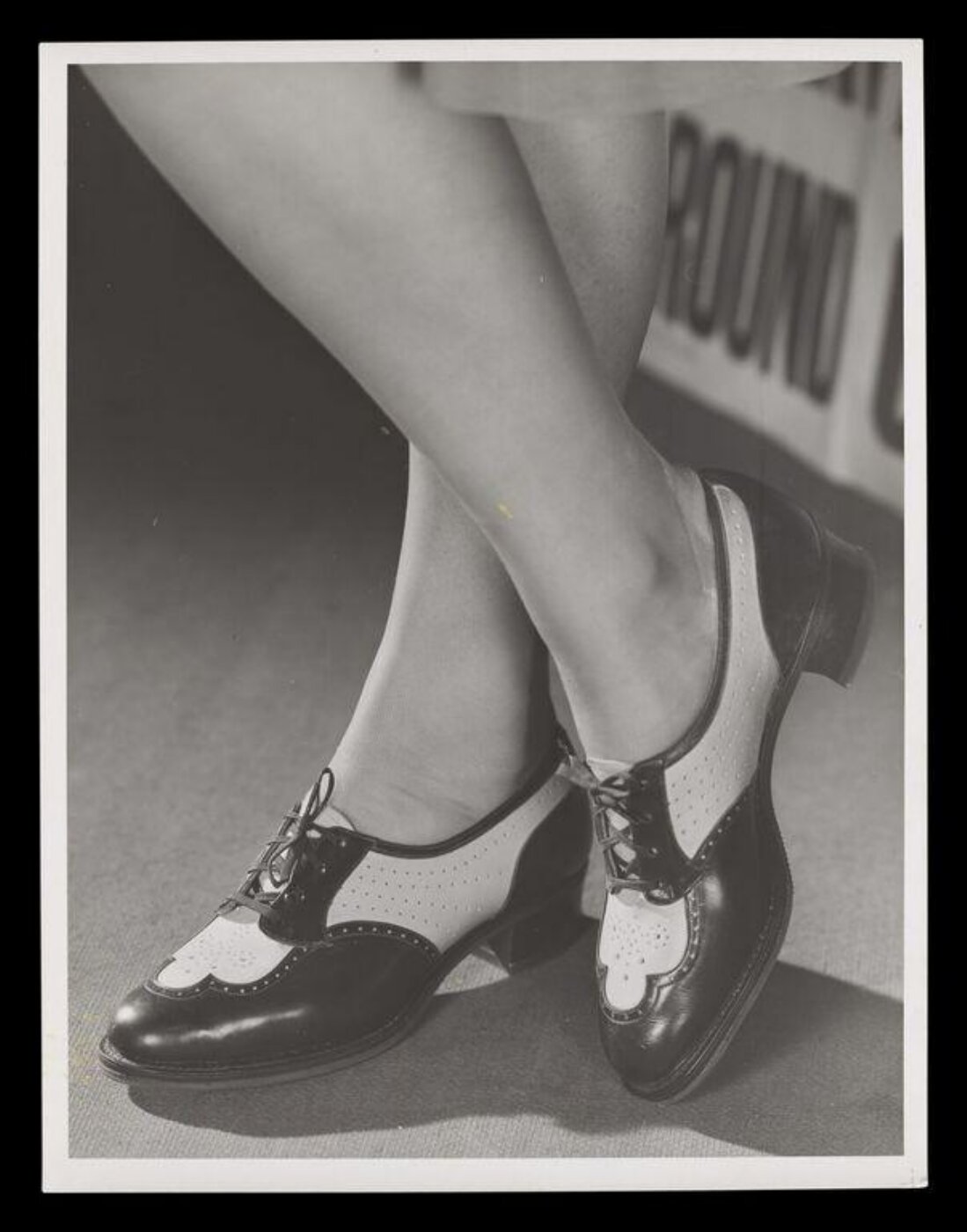 Hinde, John Wilfrid, Two-Tone Leather Shoes