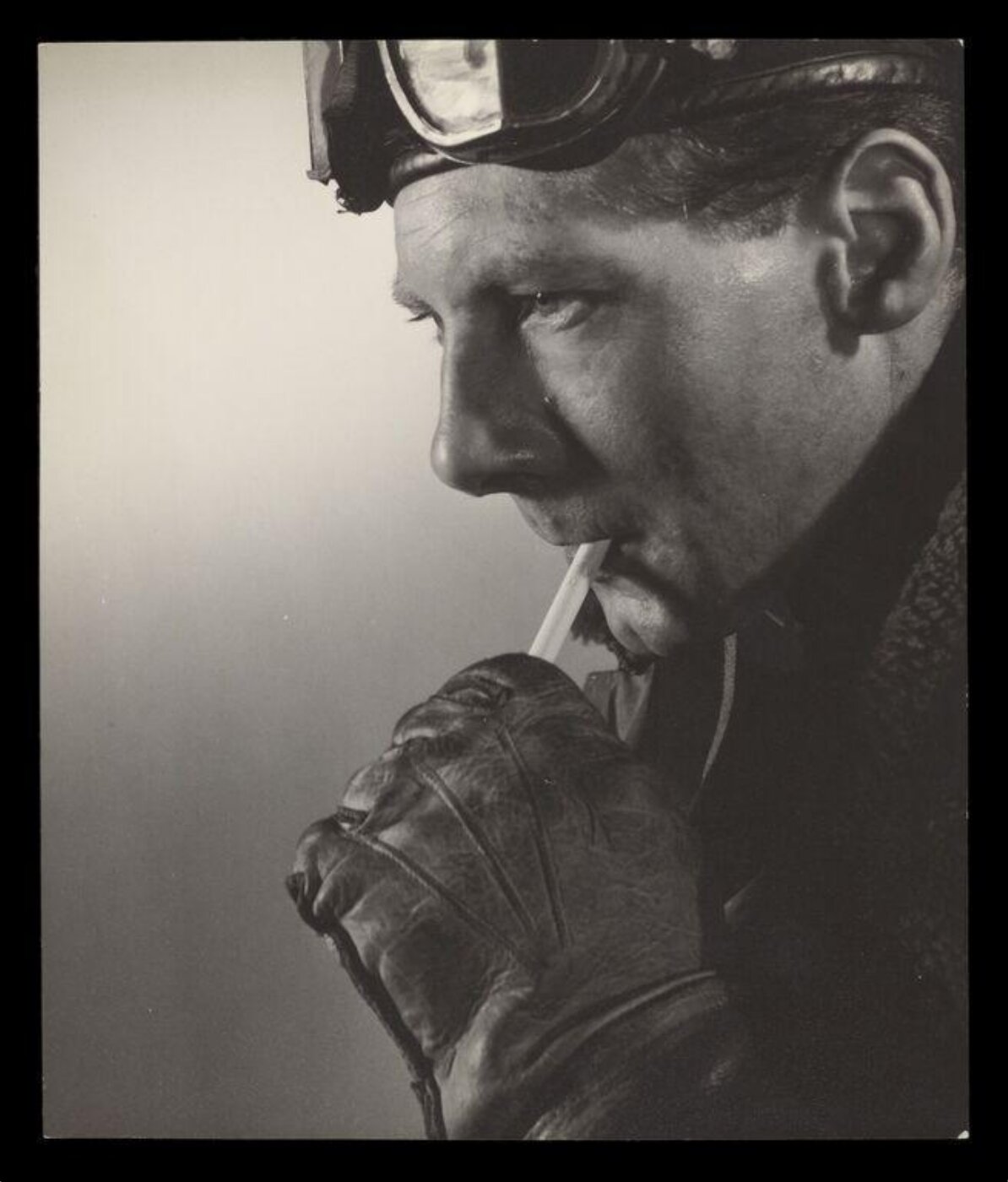 Jarvis, Don, A Pilot Holding a Cigarette