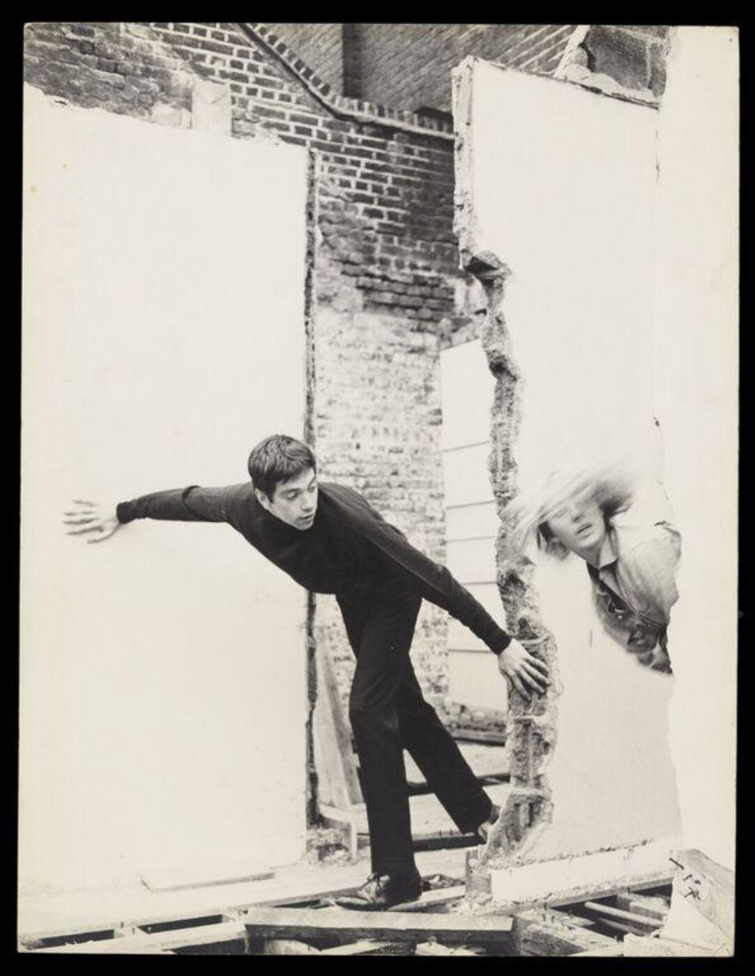 Jarvis, Don, Man and Woman in a Dilapidated Building