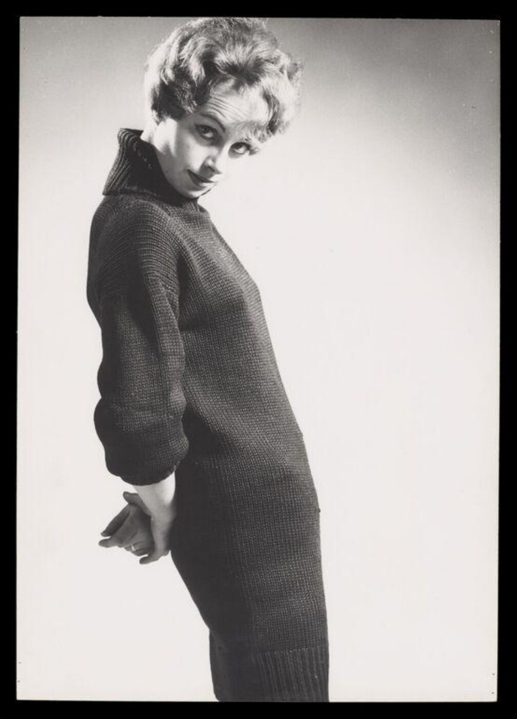 Jarvis, Don, Woman in Knitted Jumper Dress