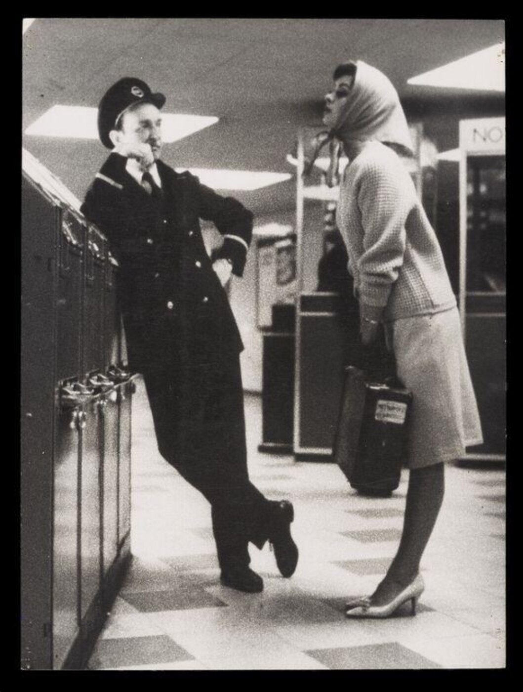Jarvis, Don, Woman Holding a Suitcase