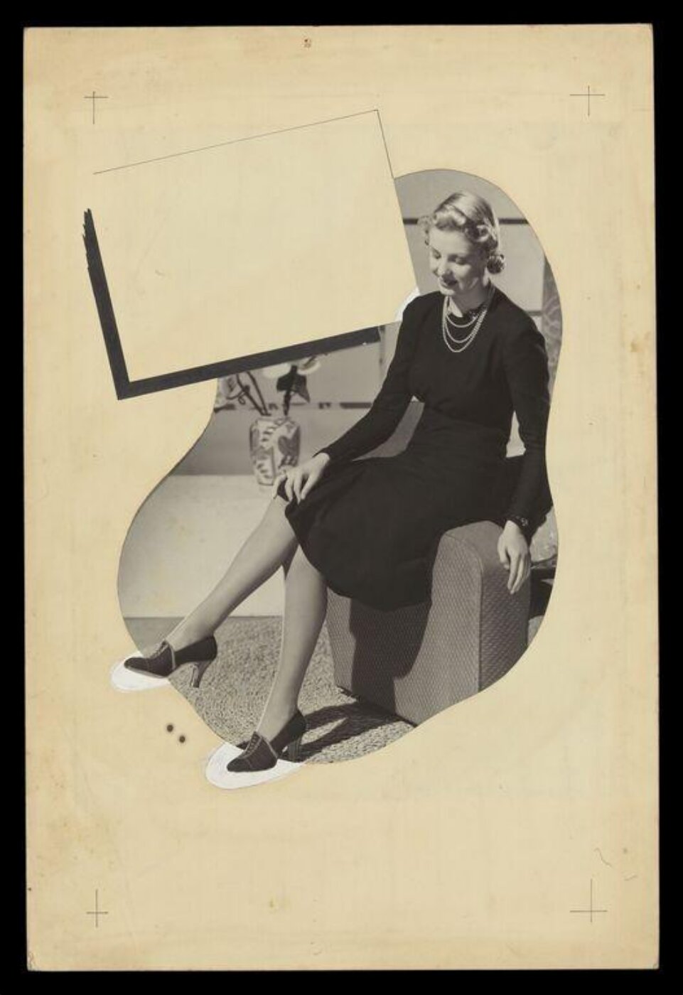 Hinde, John Wilfrid, Clarks Shoes Advertisement